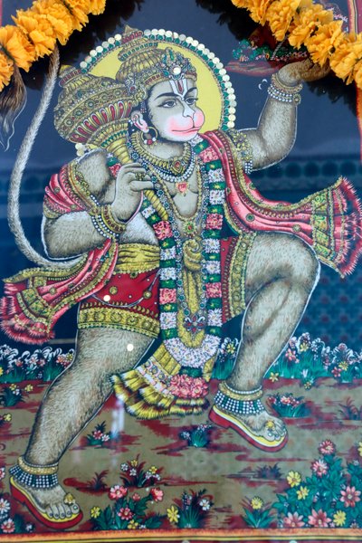 Hanuman, Sri Thenday Yutthapani Temple, Ho Chi Minh City, Vietnam by Unknown